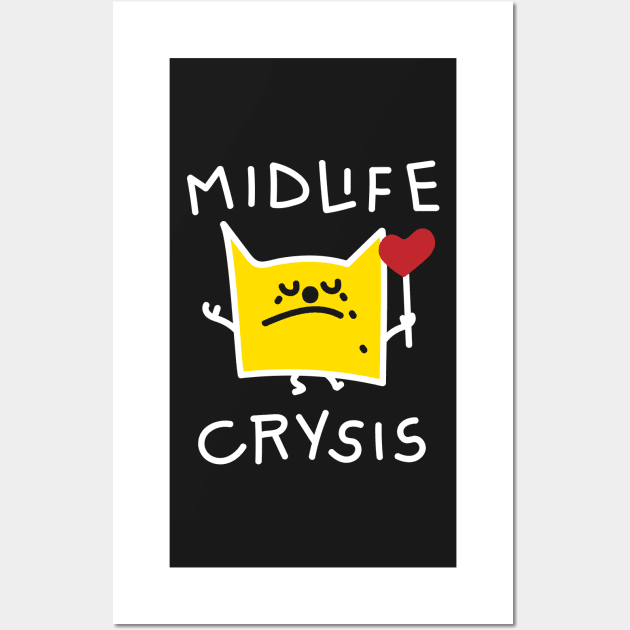 Hug me - Midlife Crisis b Wall Art by spontania